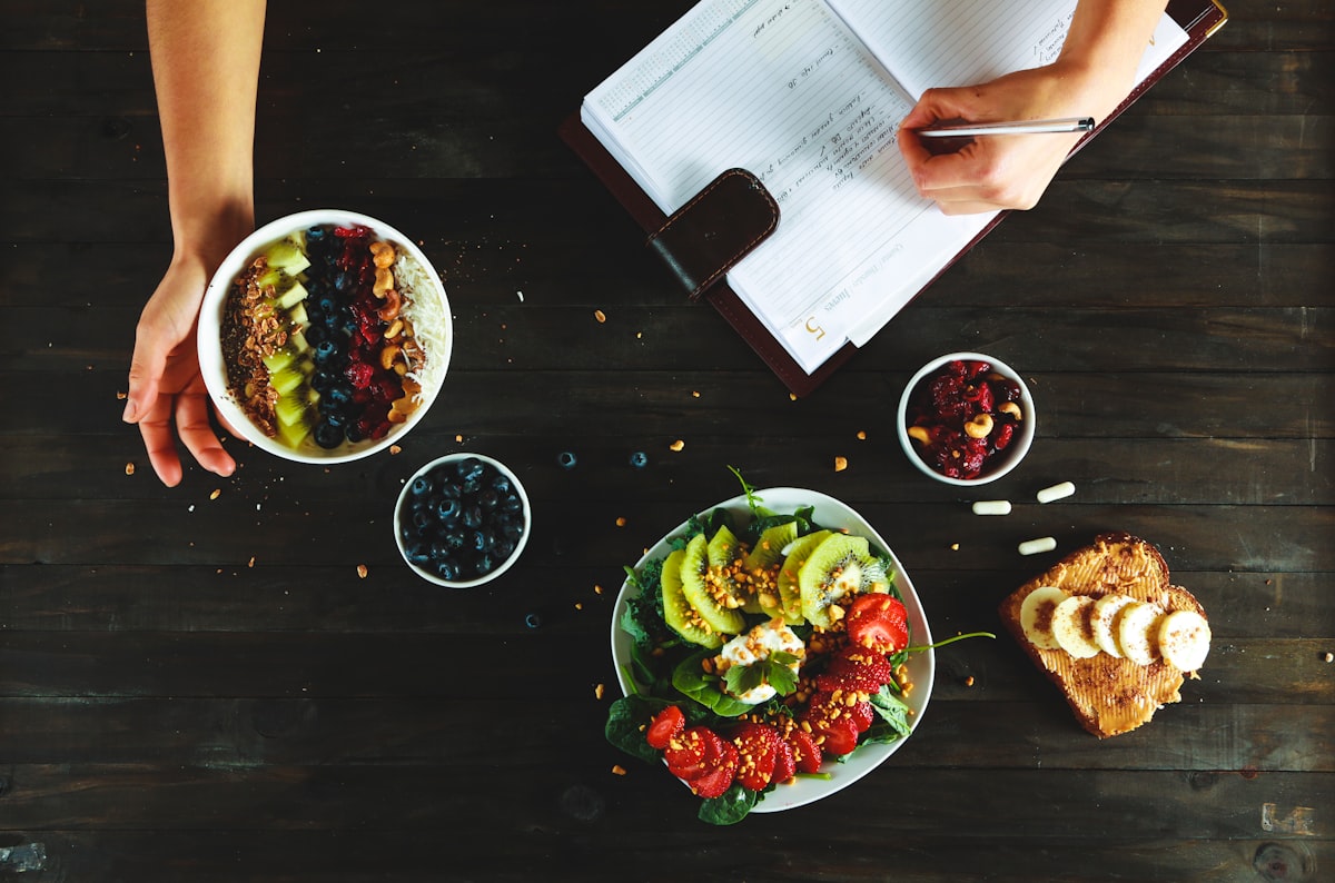 Balanced nutrition meal plan